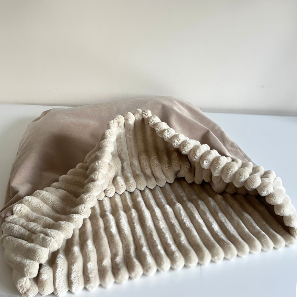 Śpiworek/norka/kocyk 3w1 ciemnobeżowy