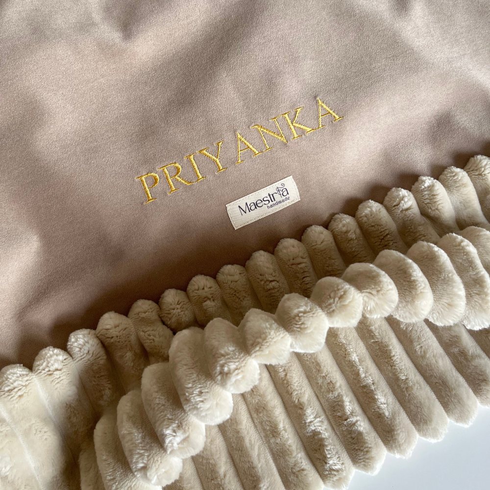 Śpiworek/norka/kocyk 3w1 beżowy - obrazek 3