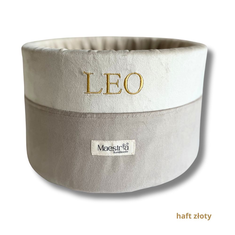 Box na zabawki Elegance kremowo-beżowy - obrazek 2