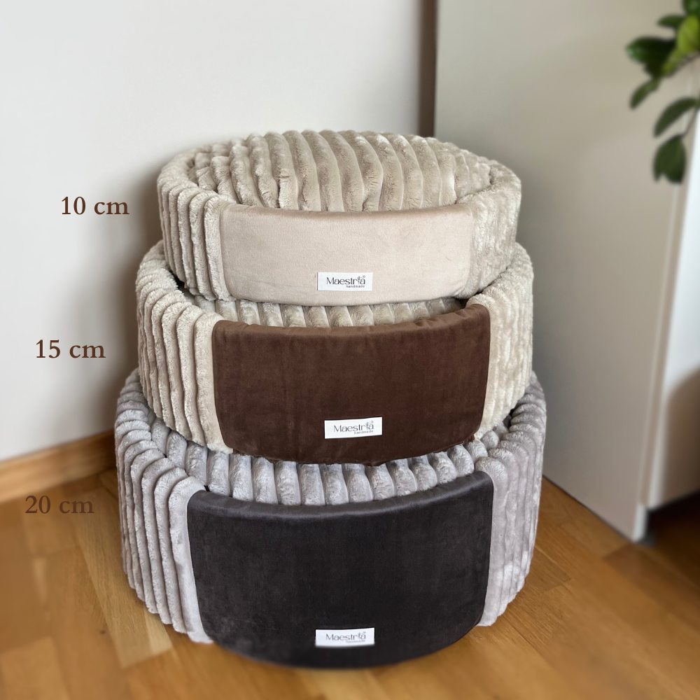 Legowisko Pufa - szaro-antracytowa - obrazek 4