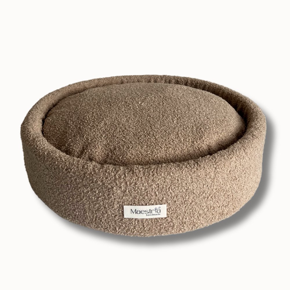 Legowisko Pufa - Boucle Beige