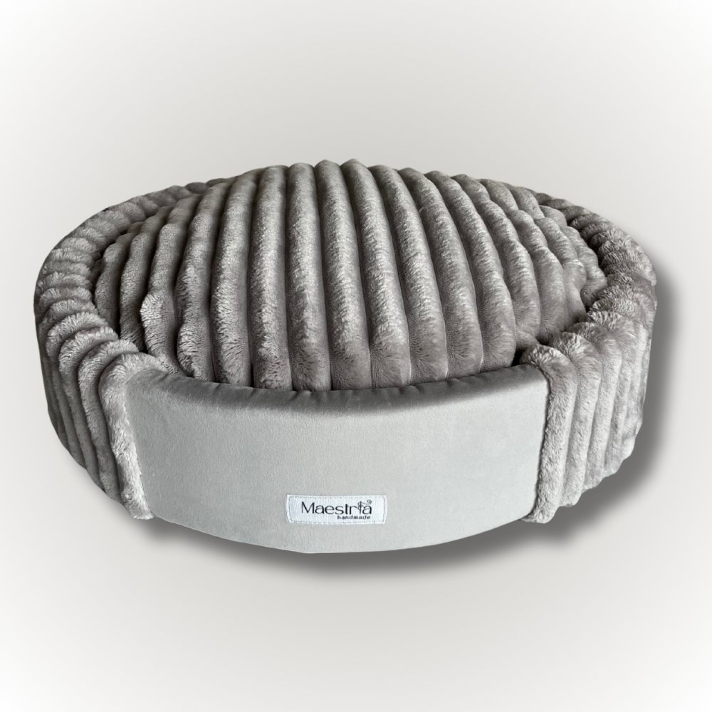 Legowisko Pufa - jasnoszara