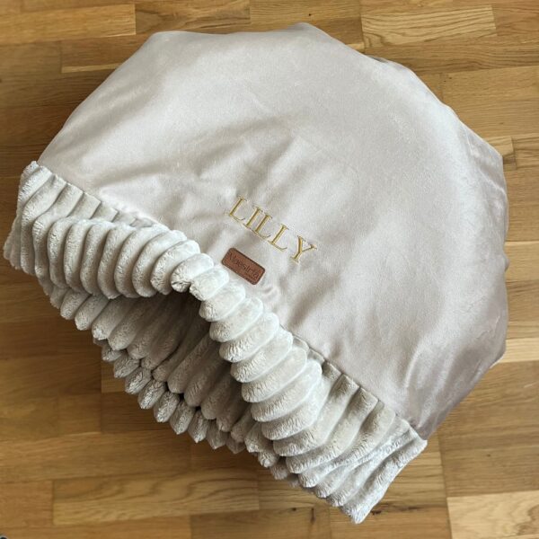 Śpiworek/norka/kocyk 3w1 beżowo-kremowy