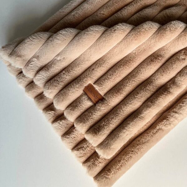 Kocyk Comfy - ciepły beżowy