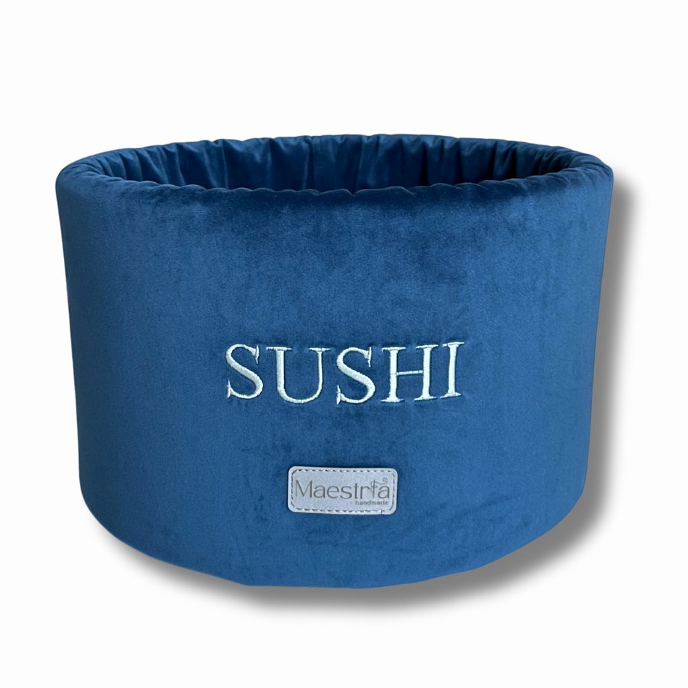 Box welurowy - blue - obrazek 2