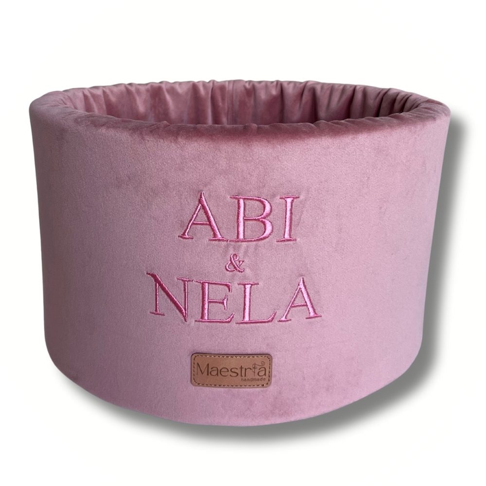 Box welurowy - pink - obrazek 2