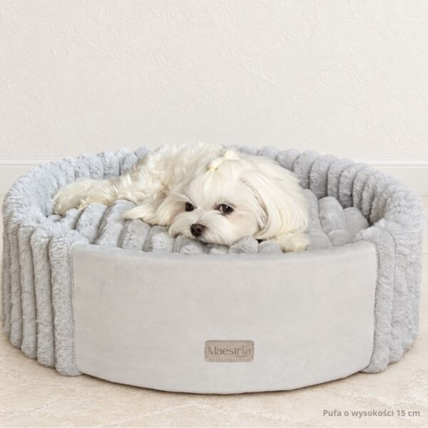 Legowisko Pufa Comfy - szara